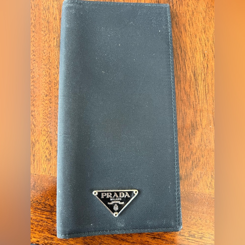 Prada Checkbook Cover